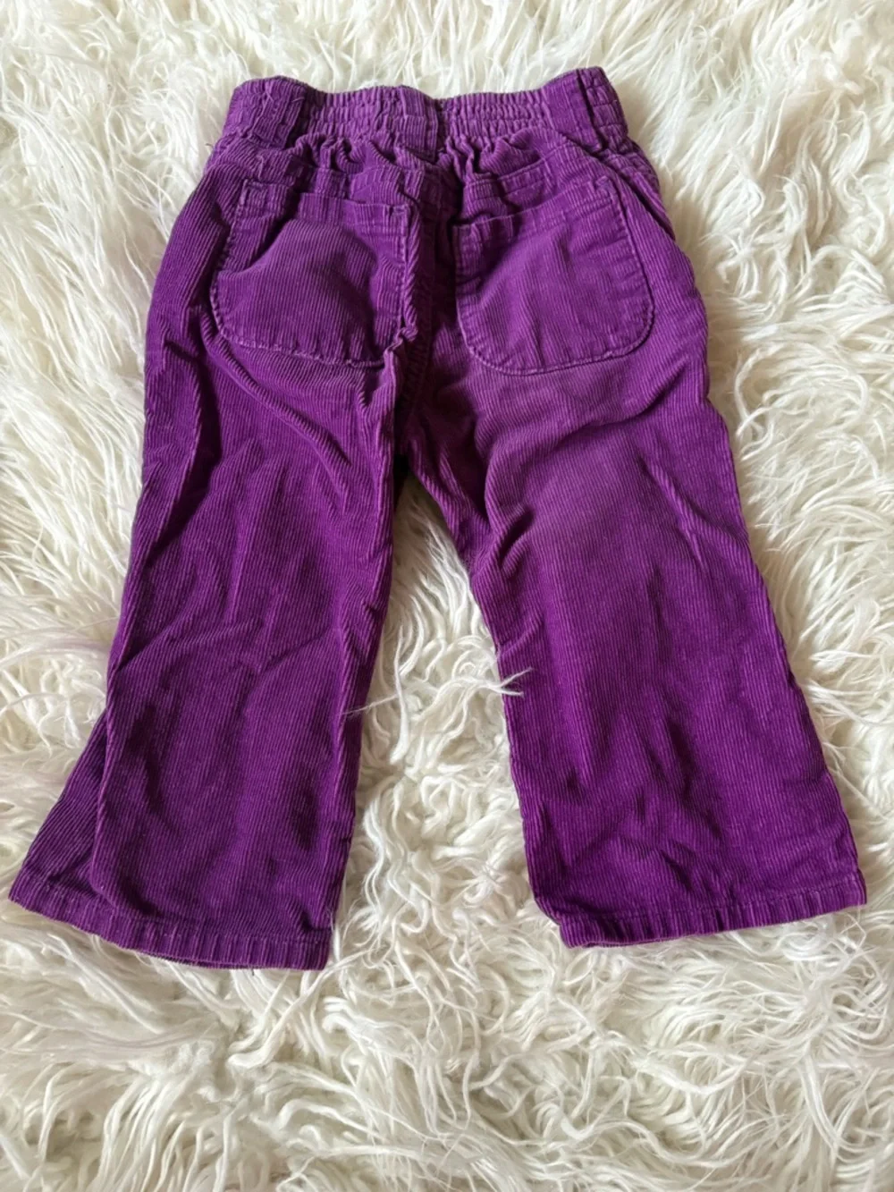 Vintage OshKosh B’gosh Purple Corduroy Pants Flare Leg 18M 90s